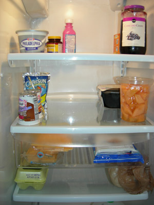 Clean refrigerator