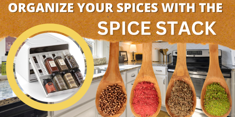 Organize your spices with the Spice Stack