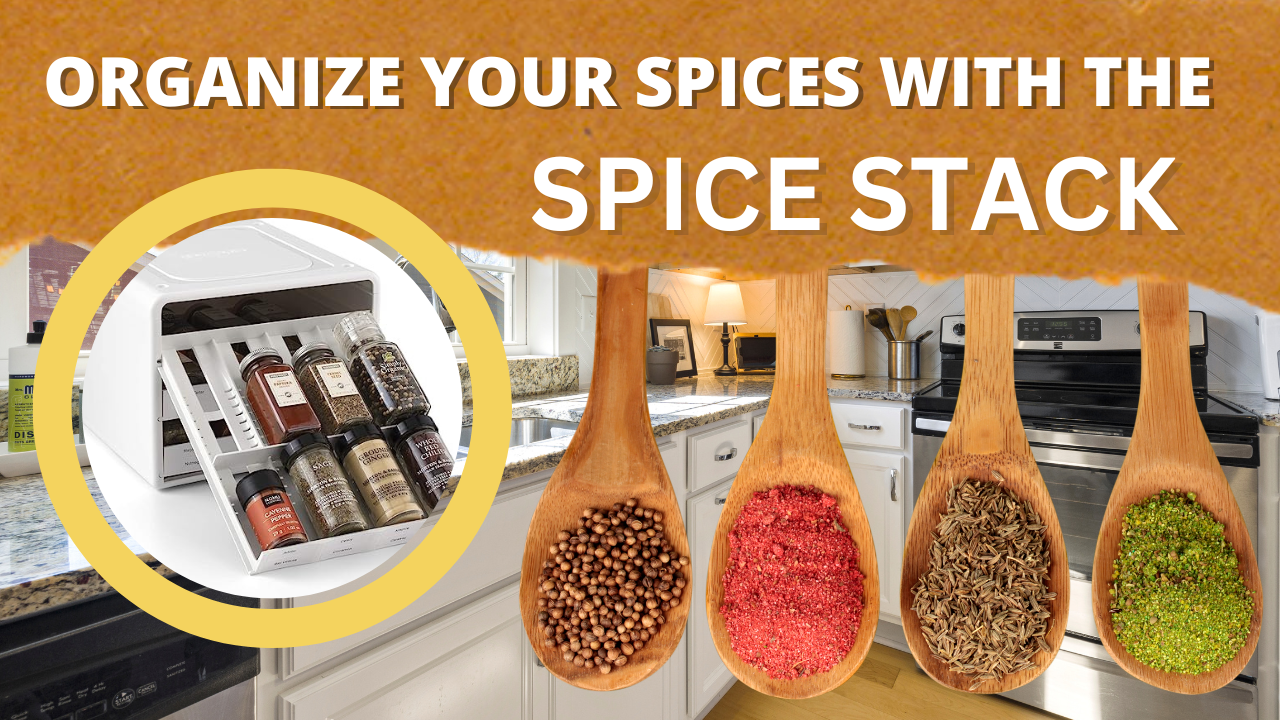 Organize your spices with the Spice Stack