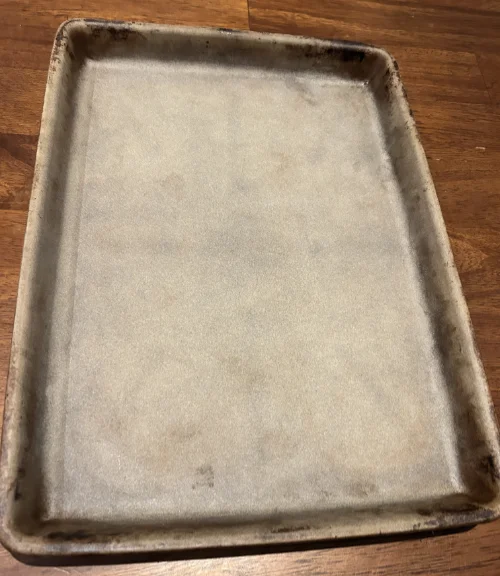 seasoned bar pan
