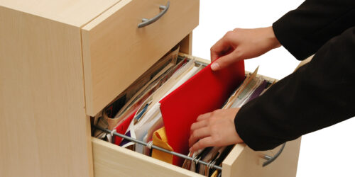 Implementing a filing system at home